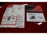 1996 Isuzu Hombre XS Regular Cab Window Sticker