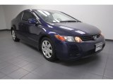 2008 Royal Blue Pearl Honda Civic LX Coupe #68772107