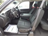 2013 GMC Sierra 1500 SLE Extended Cab Ebony Interior