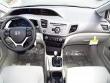 2012 Honda Civic LX Sedan Dashboard