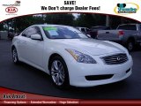 2008 Ivory Pearl White Infiniti G 37 Journey Coupe #68772271