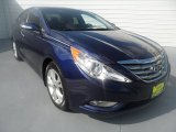 2011 Pacific Blue Pearl Hyundai Sonata Limited #68772004