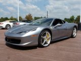 2012 Ferrari 458 Grigio Titanio (Grey Metallic)