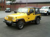 2004 Jeep Wrangler Solar Yellow