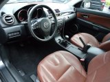 2005 Mazda MAZDA3 SP23 Special Edition Sedan Saddle Brown Interior
