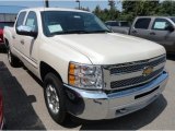 2013 White Diamond Tricoat Chevrolet Silverado 1500 LT Crew Cab 4x4 #68829942