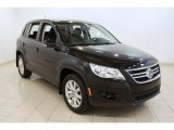 2010 Deep Black Metallic Volkswagen Tiguan S #68829935