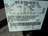 2010 Edge Color Code for Tuxedo Black Metallic - Color Code: UH