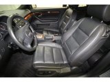 2004 Audi A4 3.0 Cabriolet Black Interior
