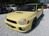 2002 Subaru Impreza Blaze Yellow
