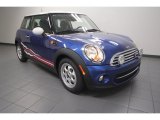 2012 Lightning Blue Metallic Mini Cooper Hardtop #68829883