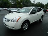 2010 Phantom White Nissan Rogue S AWD 360 Value Package #68830183