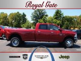 2012 Deep Cherry Red Crystal Pearl Dodge Ram 3500 HD Big Horn Crew Cab 4x4 Dually #68829456