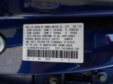 2010 TSX Color Code for Vortex Blue Pearl - Color Code: B553P
