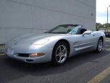 Quicksilver Metallic Chevrolet Corvette in 2003