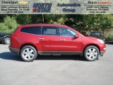 2012 Crystal Red Tintcoat Chevrolet Traverse LT AWD #68829687