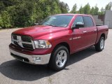 2011 Deep Cherry Red Crystal Pearl Dodge Ram 1500 Big Horn Crew Cab 4x4 #68829996