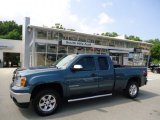 2010 Stealth Gray Metallic GMC Sierra 1500 SLE Extended Cab 4x4 #68829661