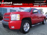 2008 Victory Red Chevrolet Silverado 1500 LT Crew Cab 4x4 #68829642