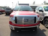 2012 Red Candy Metallic Ford F150 XLT SuperCab 4x4 #68829966