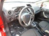 2013 Ford Fiesta SE Hatchback Charcoal Black Interior