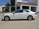 Diamond White Metallic Mercedes-Benz E in 2013