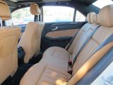 2013 Mercedes-Benz E 550 4Matic Sedan Rear Seat