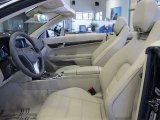 2013 Mercedes-Benz E 350 Cabriolet Almond Interior