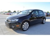 2013 Black Volkswagen Golf 4 Door TDI #68890019