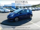 2012 Vortex Blue Pearl Honda Fit Sport #68889969
