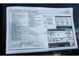 2013 Audi A8 L 3.0T quattro Window Sticker