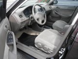 2000 Honda Civic EX Sedan Dark Gray Interior