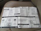 2009 Cadillac CTS 4 AWD Sedan Window Sticker