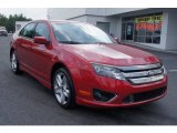 2012 Red Candy Metallic Ford Fusion Sport #68889792