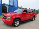 Victory Red Chevrolet Avalanche in 2009
