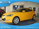 2013 26.2 Yellow Hyundai Veloster  #68954010