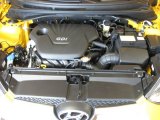 2013 Hyundai Veloster  1.6 Liter DOHC 16-Valve Dual-CVVT 4 Cylinder Engine