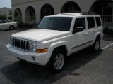 2007 Stone White Jeep Commander Limited #6892799