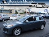 2012 Dolphin Gray Mica Mazda MAZDA3 i Touring 5 Door #68954023