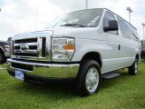 2009 Oxford White Ford E Series Van E350 Super Duty XLT Passenger #6887570