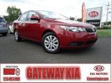 2011 Spicy Red Kia Forte EX #68988492