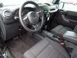 2012 Jeep Wrangler Sport 4x4 Black Interior