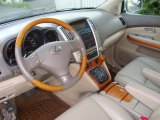 2004 Lexus RX 330 AWD Ivory Interior