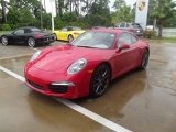 2013 Porsche 911 Guards Red