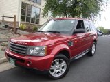 Rimini Red Metallic Land Rover Range Rover Sport in 2006