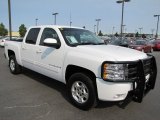 2009 Summit White Chevrolet Silverado 1500 LTZ Crew Cab 4x4 #68988269