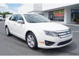 2012 White Suede Ford Fusion SE #68988100