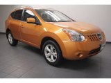 2008 Nissan Rogue Orange Alloy Metallic