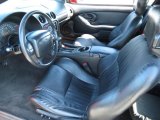 2002 Pontiac Firebird Convertible Ebony Black Interior