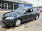 2005 Nighthawk Black Pearl Honda Civic Value Package Coupe #69029321